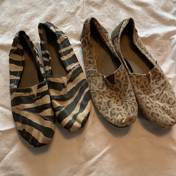 Cheetah print Toms - Picture 1 of 6
